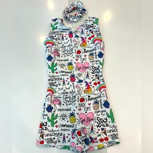 Destira Gymnastics leo size CXS EUC